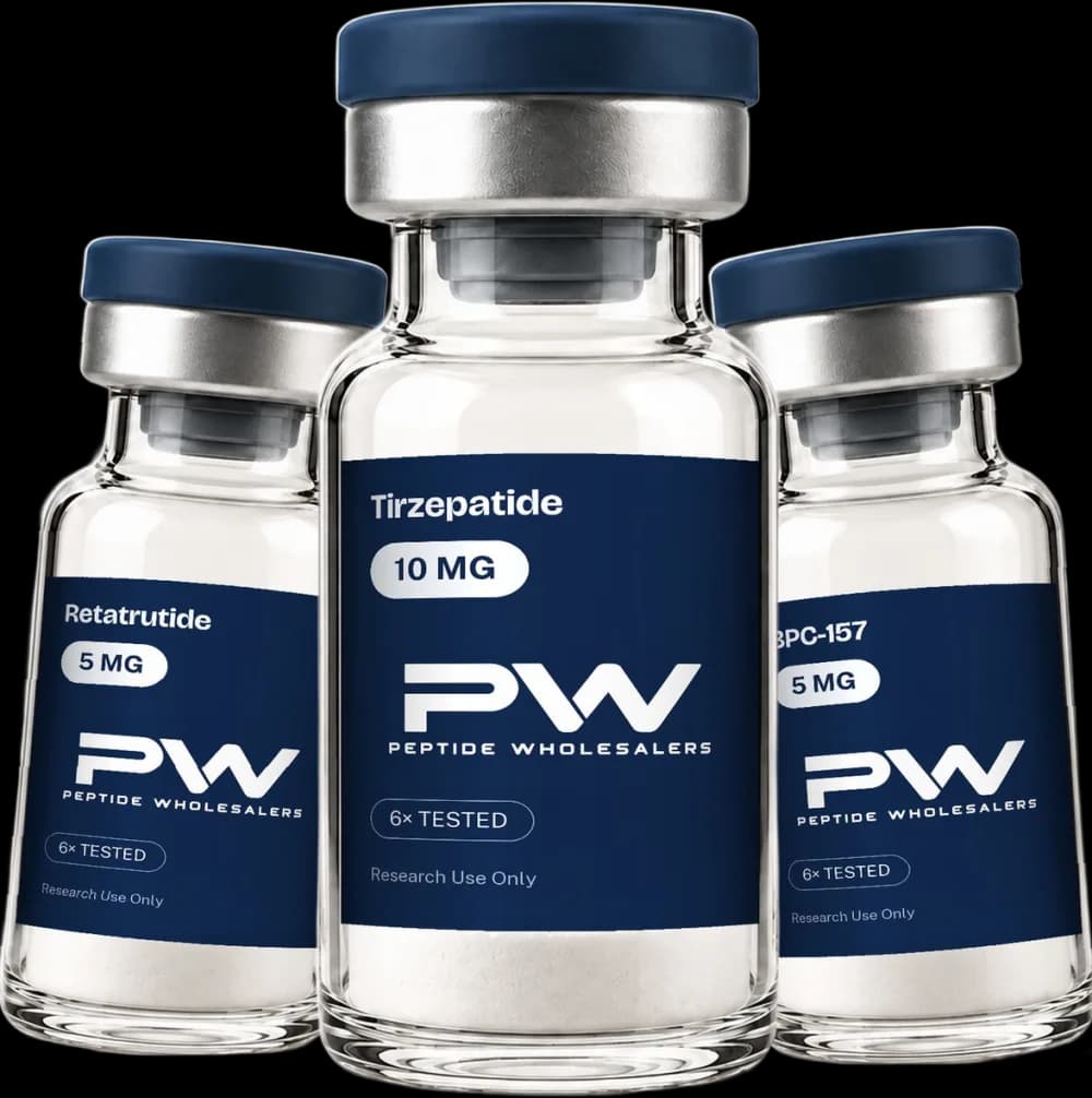 Peptide Wholesalers research compound vials